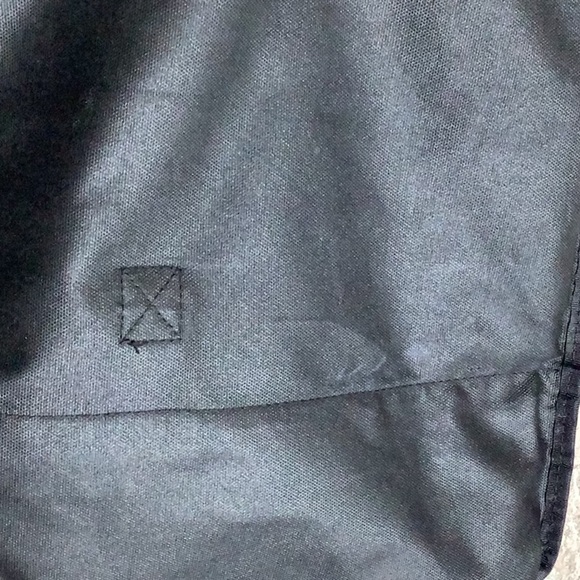 Justice - Soccer drawstring backpack - zipper front pouch - pink black & glitter - Picture 7 of 9